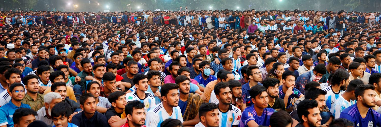 Argentina Fans Club Bangladesh's banner