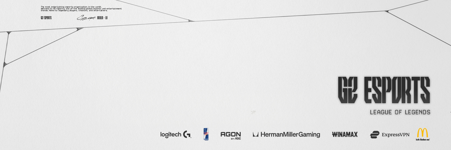 G2 League of Legends's banner