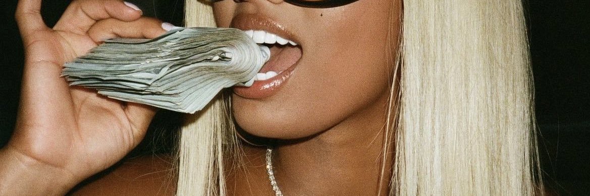 Findom Princess 🥝👸🏾's banner