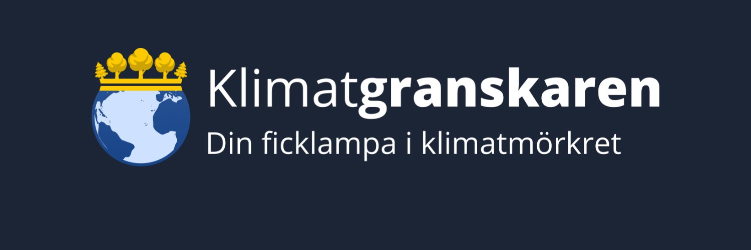 Klimatgranskaren's banner