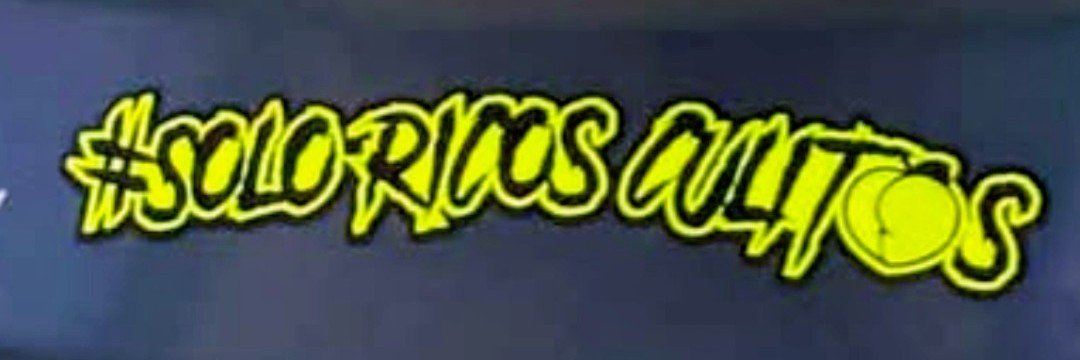 El master's banner