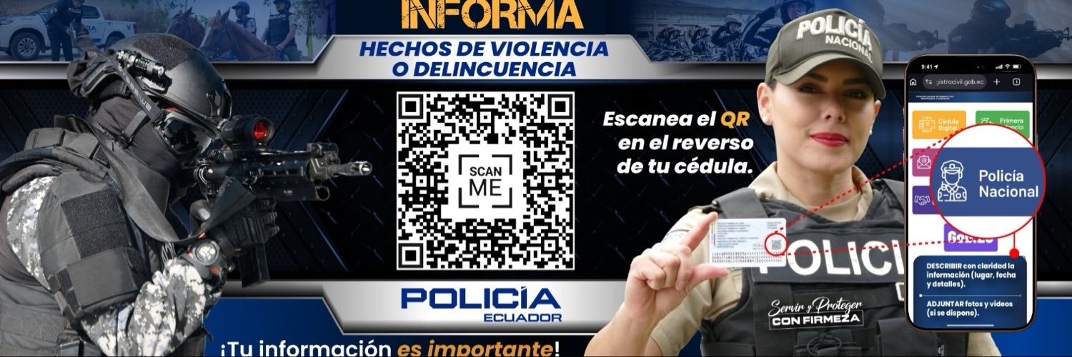 Policía Ecuador Guayaquil - Zona8's banner