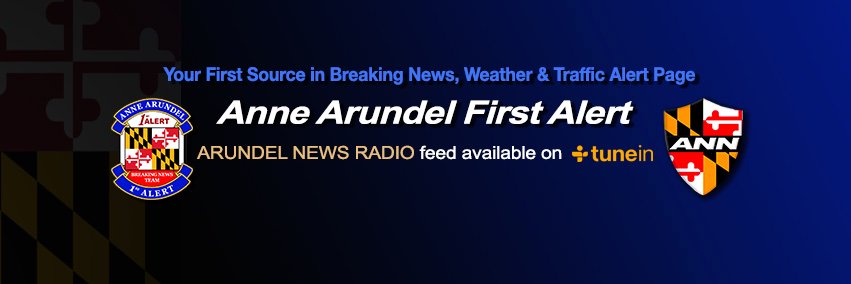Anne Arundel First Alert's banner