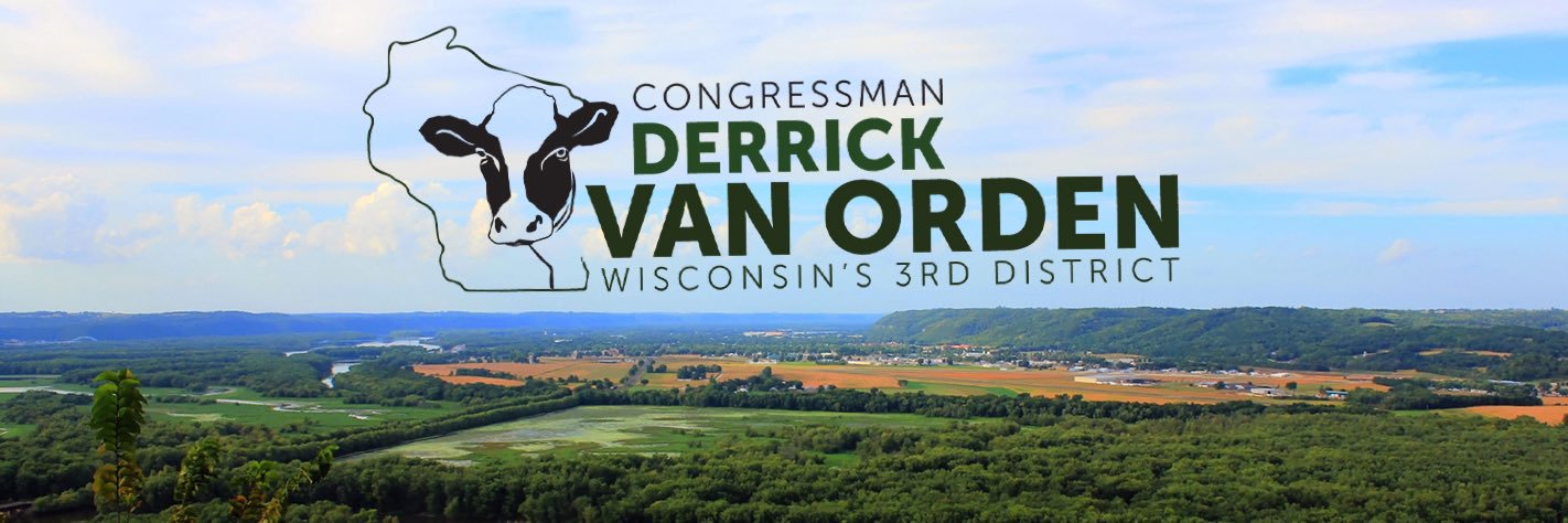 Rep. Derrick Van Orden's banner