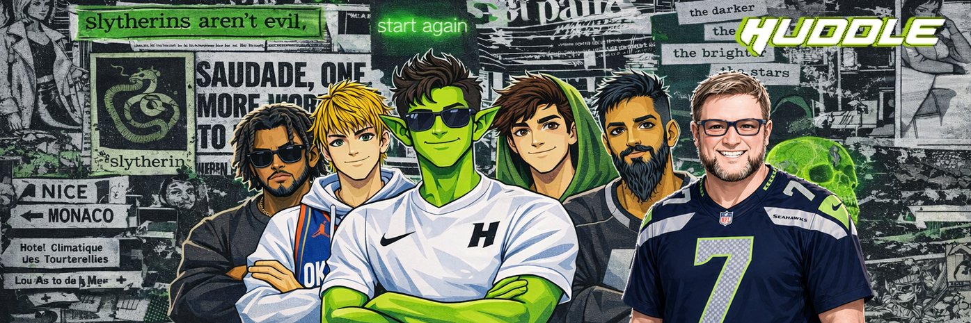 Huddle's banner