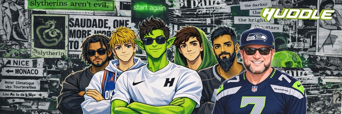 Huddle's banner