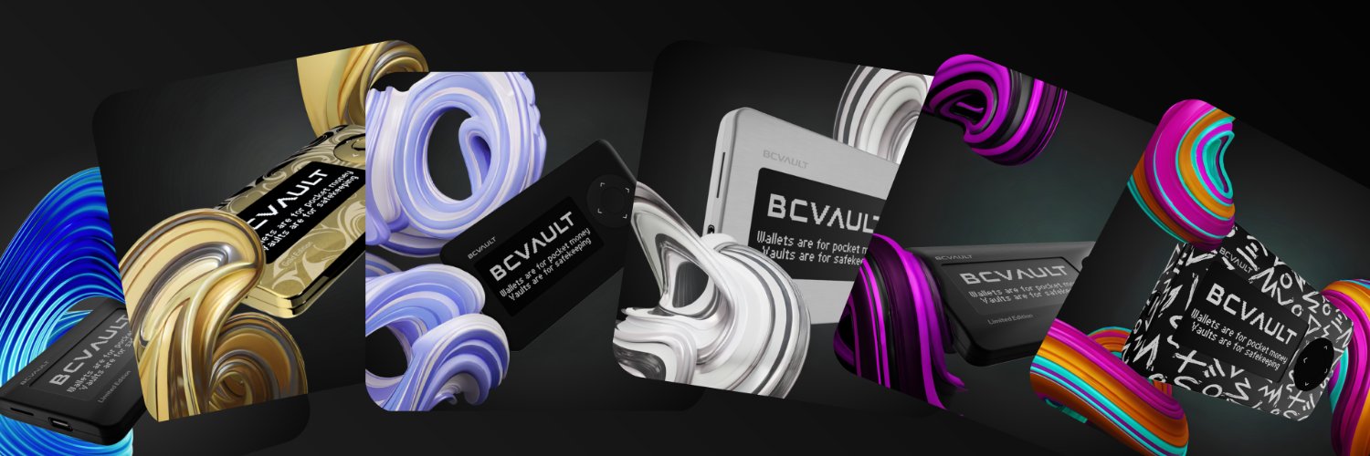BC Vault Crypto Hardware Wallet's banner