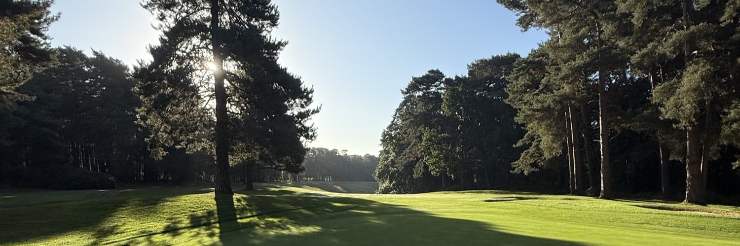 Woburn Golf Club's banner