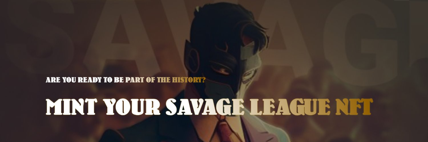 Savage League Official's banner