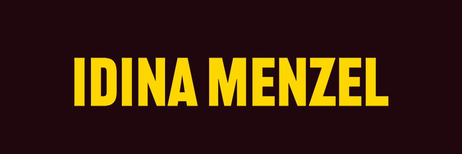 Idina Menzel's banner