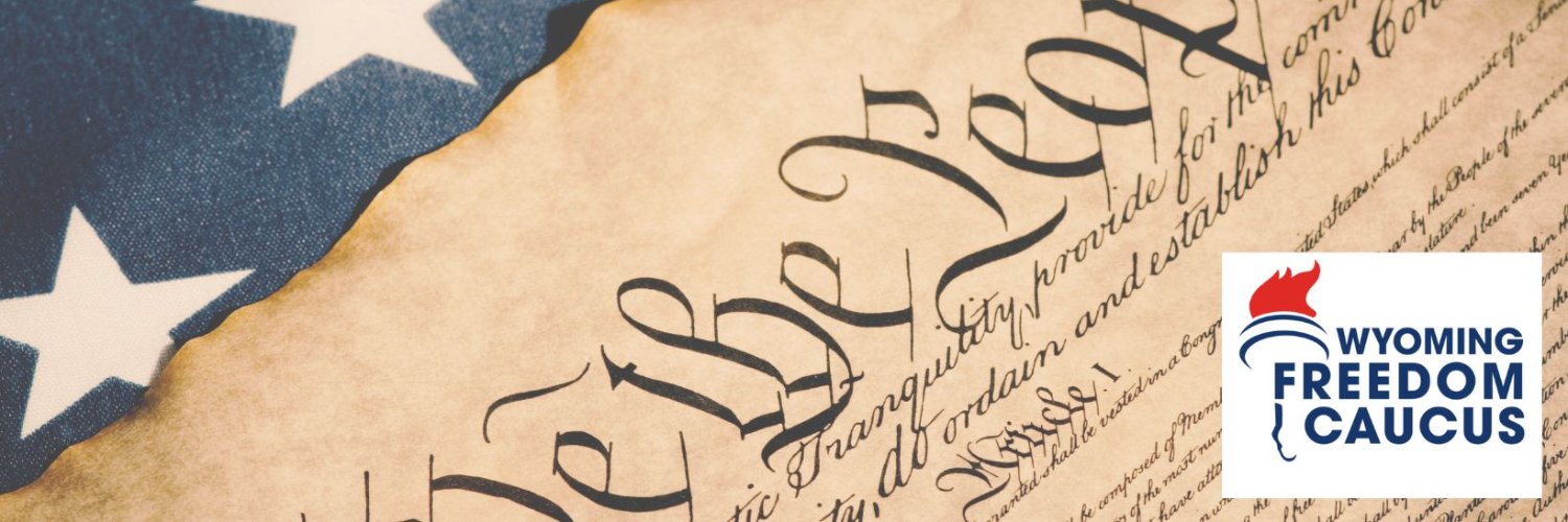 Wyoming Freedom Caucus's banner