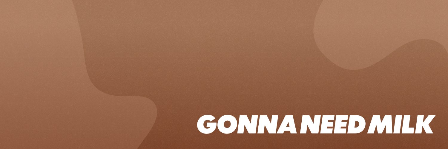Milk's banner