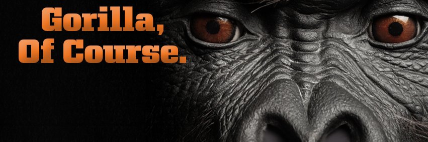 Gorilla Glue's banner