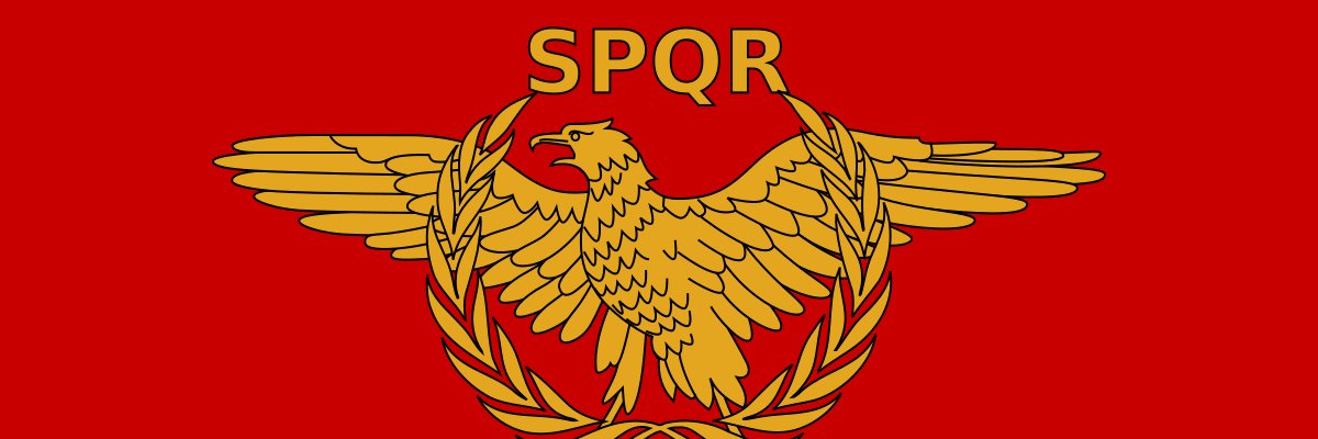 Roman Empire's banner