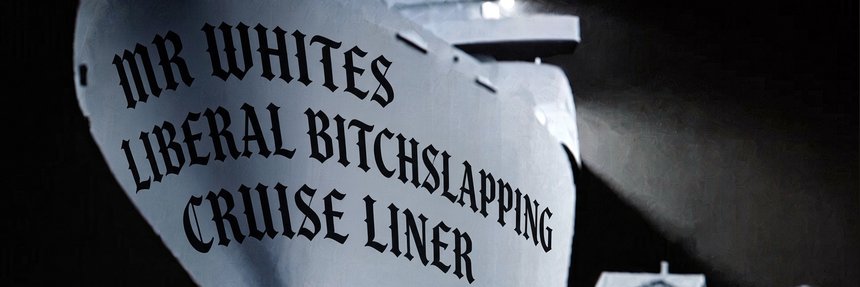 Mr White's banner