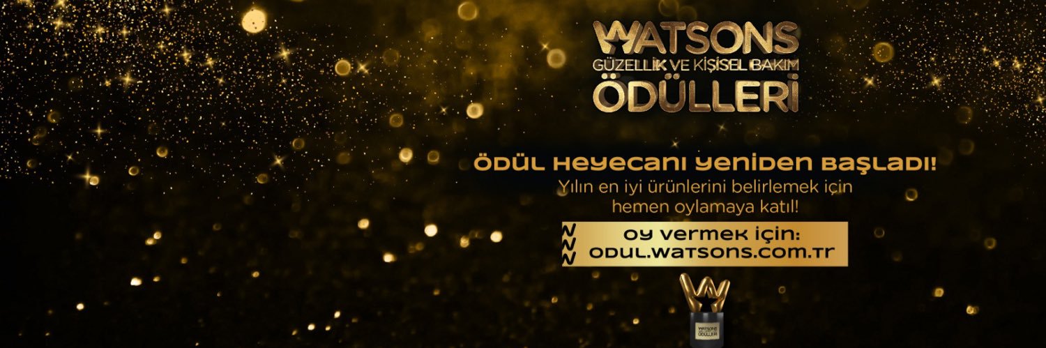 Watsons Türkiye's banner