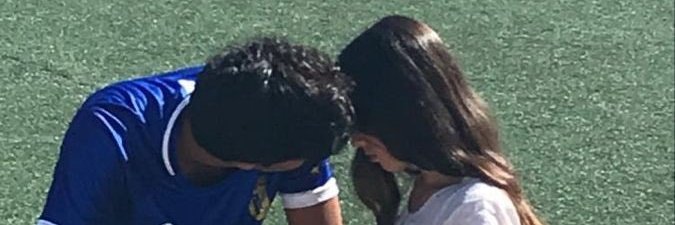 Couples Posting their W's's banner