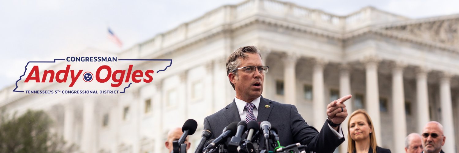Rep. Andy Ogles's banner