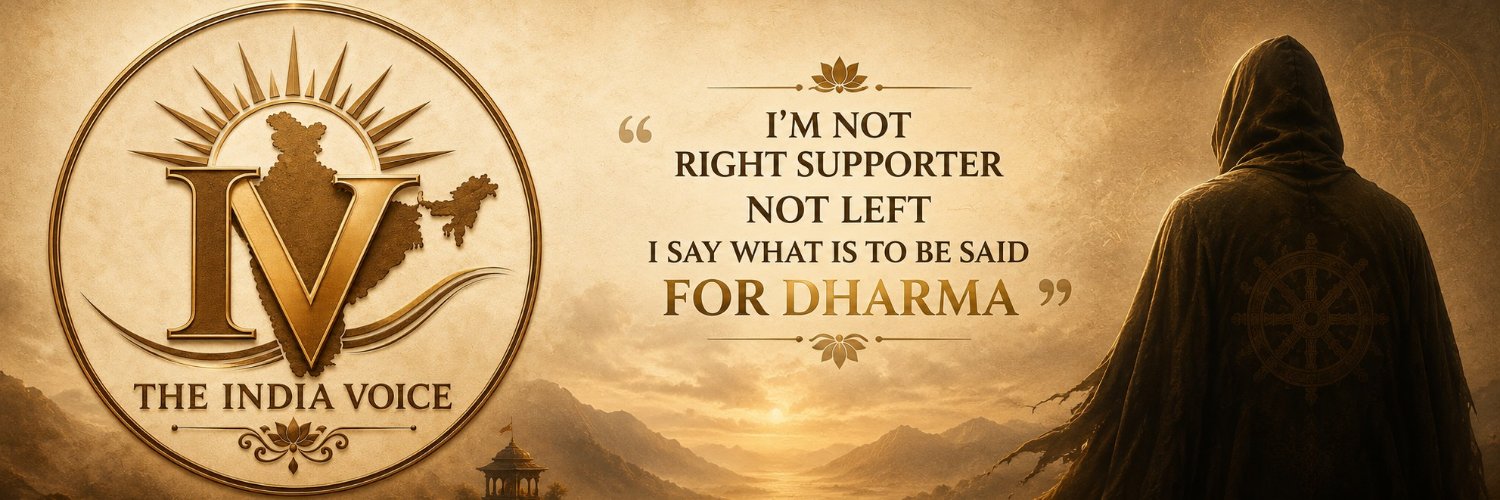 The India Voice's banner