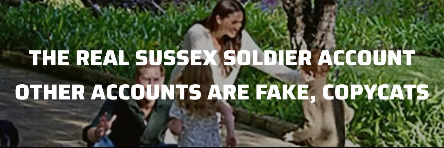 THE SUSSEX SOLDIER 🪖's banner