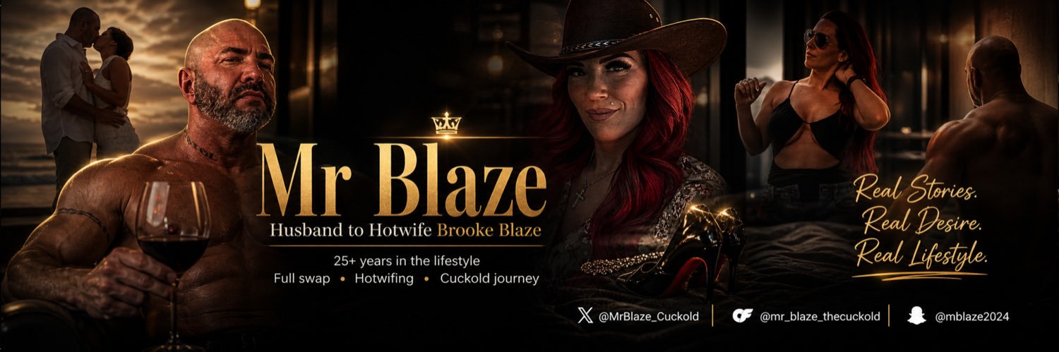 Mr. Blaze's banner