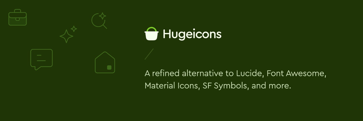 Hugeicons's banner