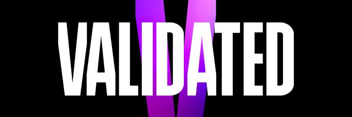Validated's banner