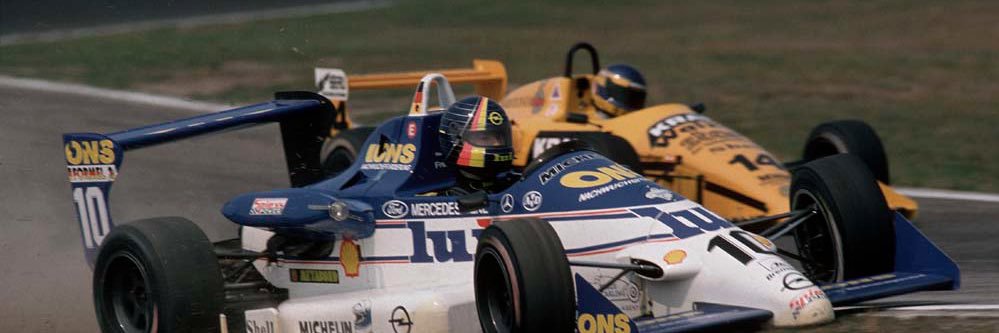 Heinz Harald Frentzen's banner