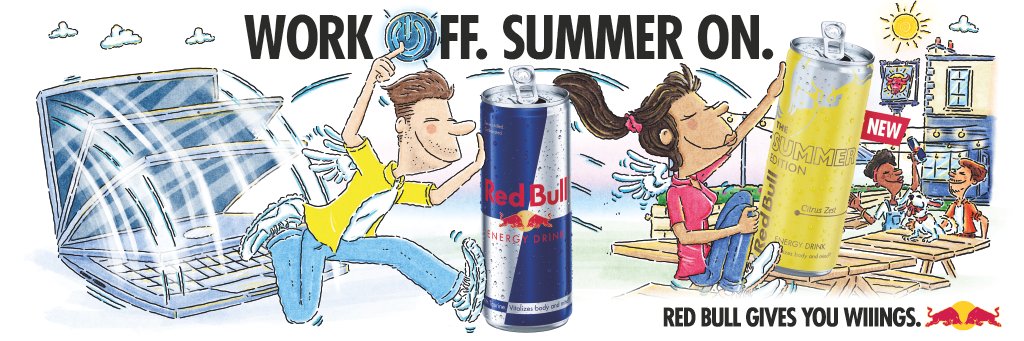 Red Bull UK's banner