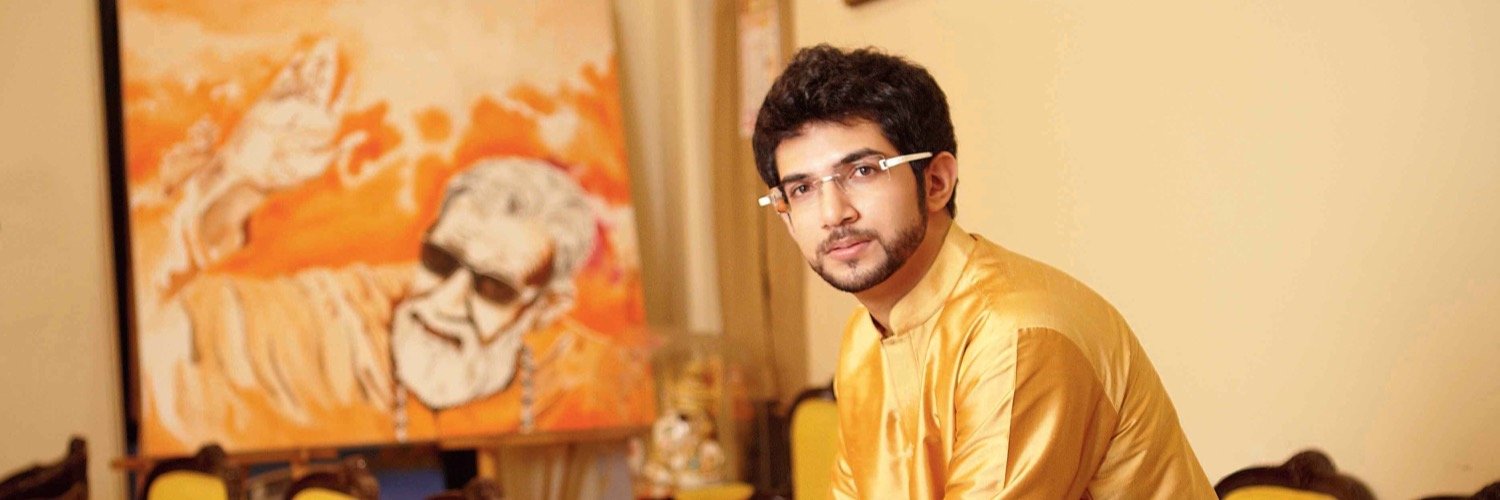 Aaditya Thackeray's banner