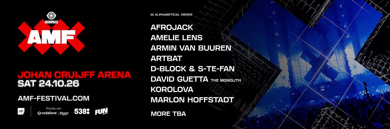 AMF's banner