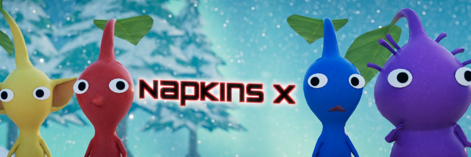 Napkins X's banner
