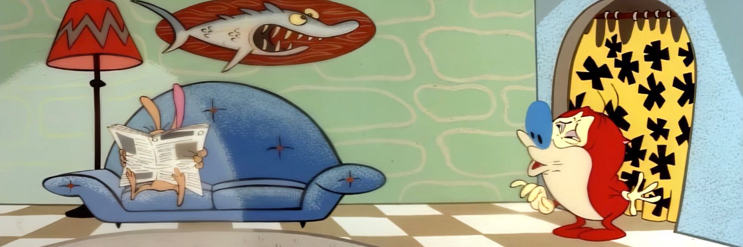 Ren and Stimpy history's banner