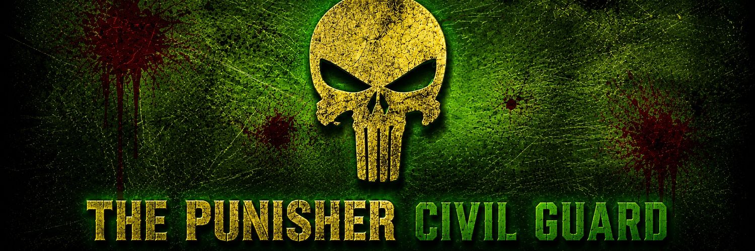 The Punisher Civil Guard's banner