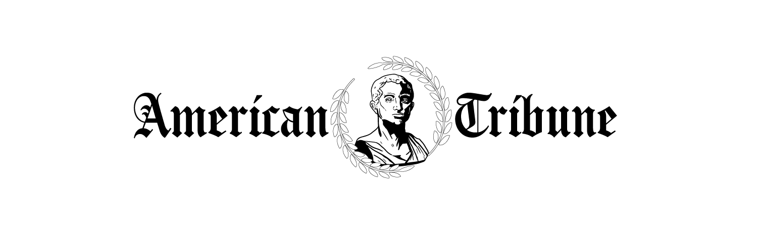 The American Tribune's banner