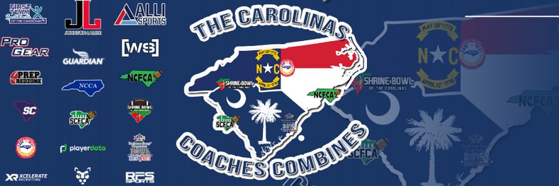 Carolinas Coaches Combine's banner