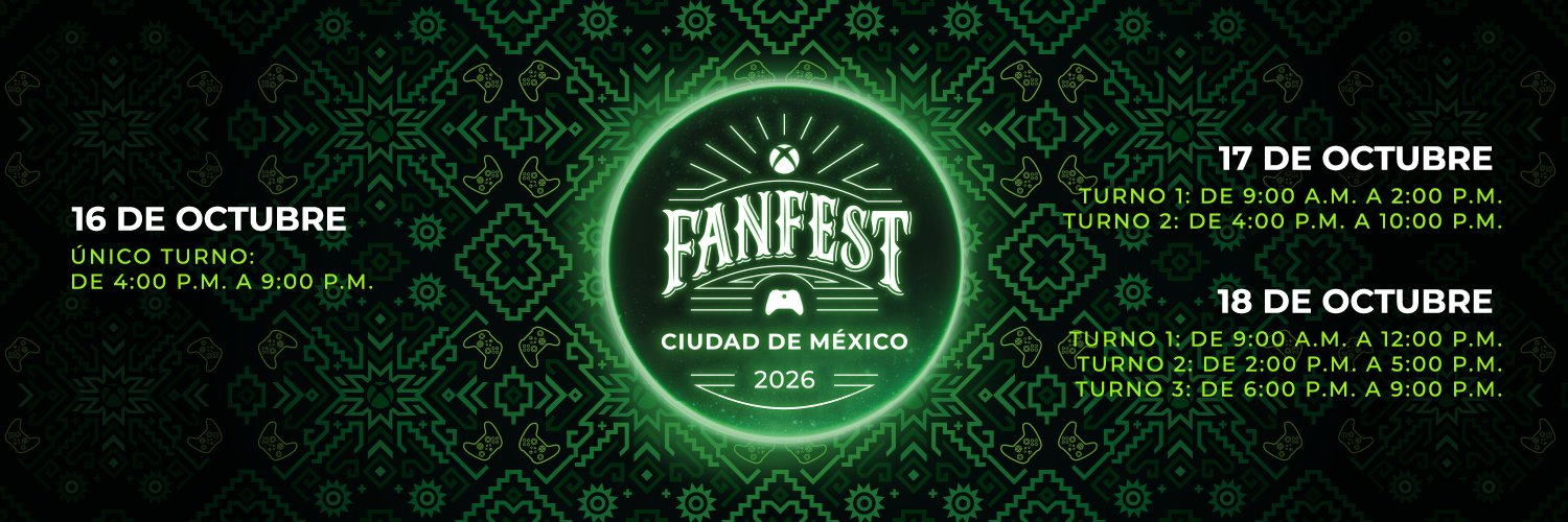XBOX México's banner