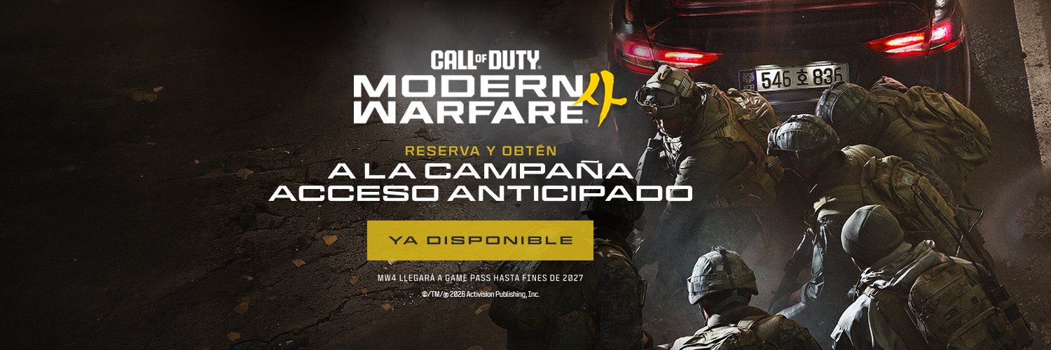 XBOX México's banner