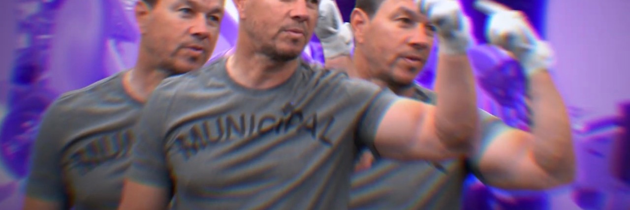 mark wahlberg slut's banner