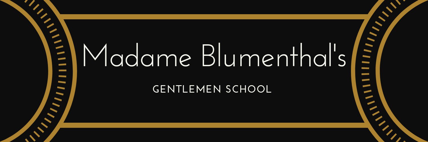 Madame von Blumenthal's banner