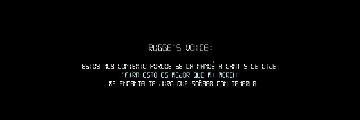 stef 𑣲 ABRAZÓ A RUGGE's banner