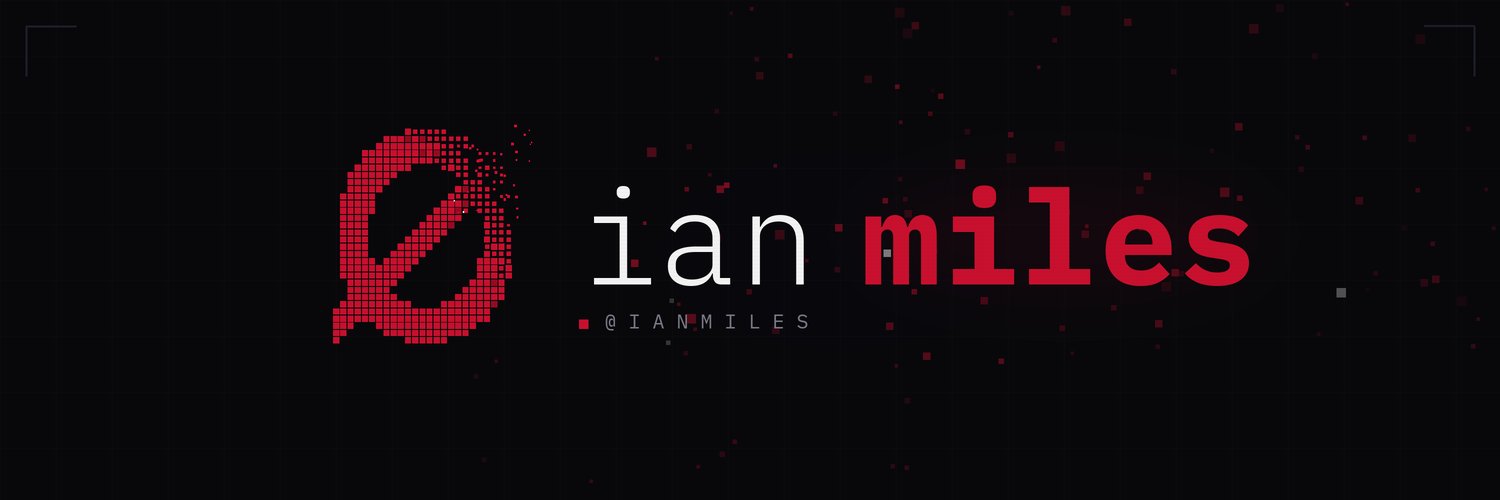 Ian Miles Cheong's banner