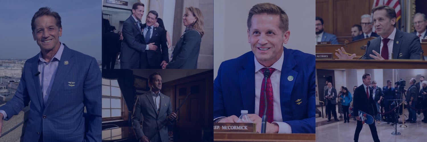 Congressman Rich McCormick, MBA MD's banner