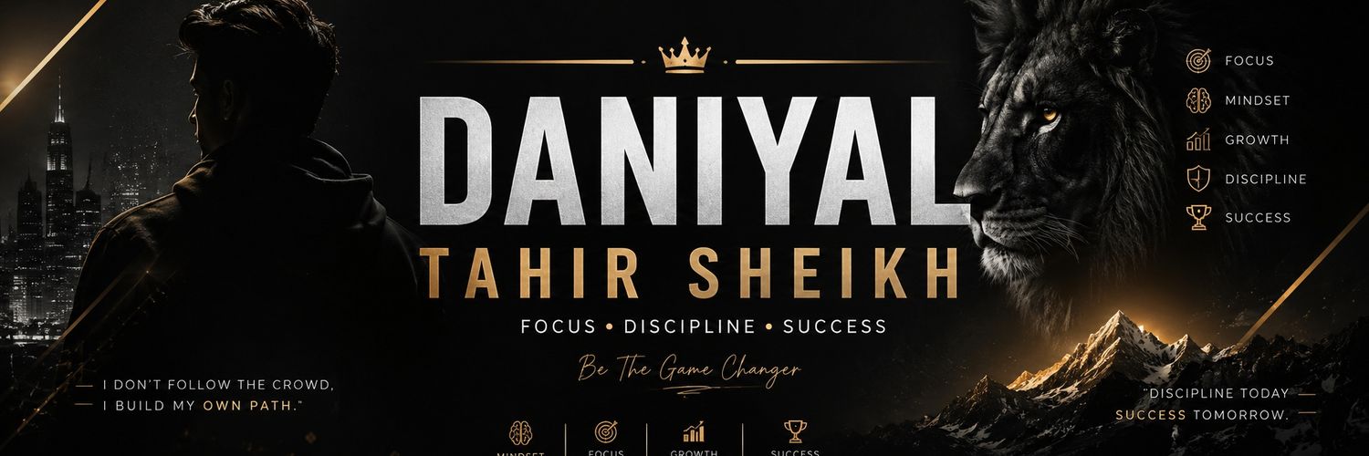 Daniyal Tahir Sheikh's banner