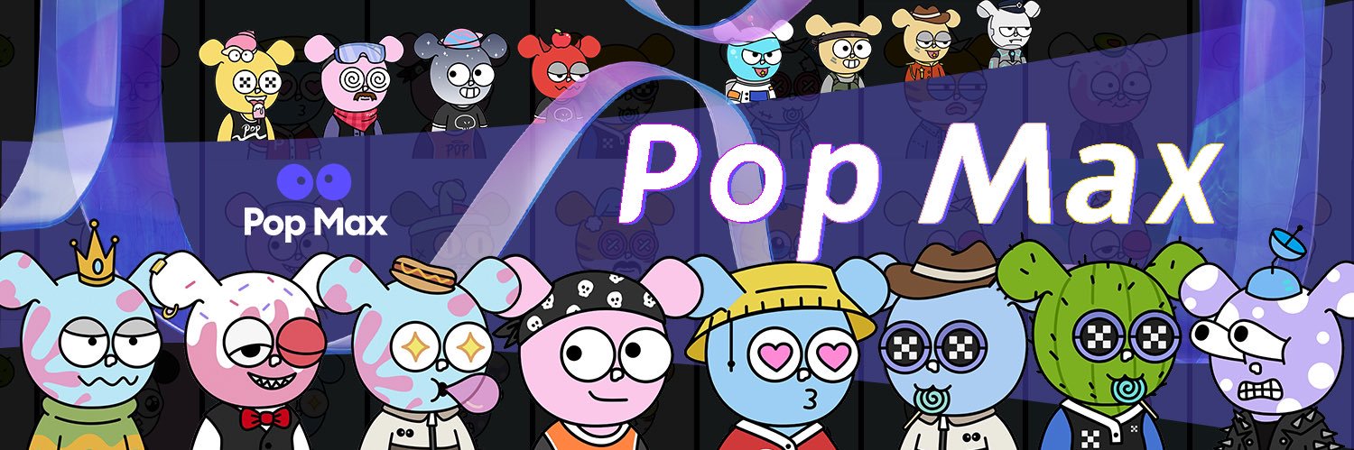 Pop Max's banner