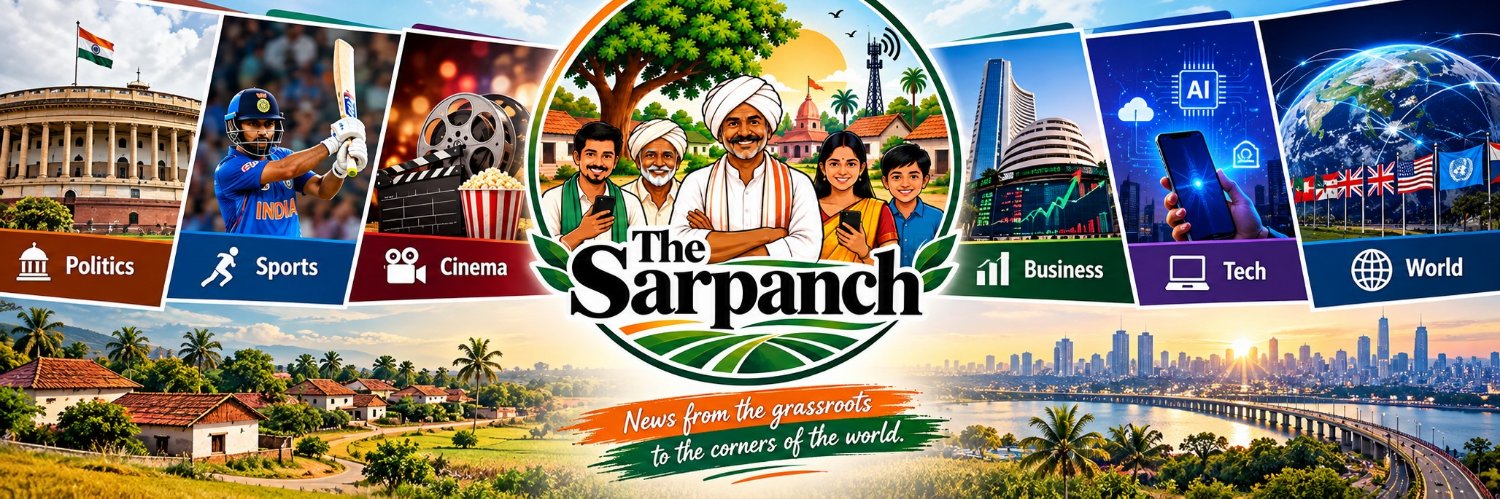 The Sarpanch's banner