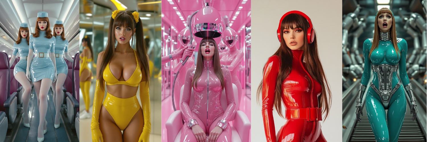 Space Babes In Latex's banner