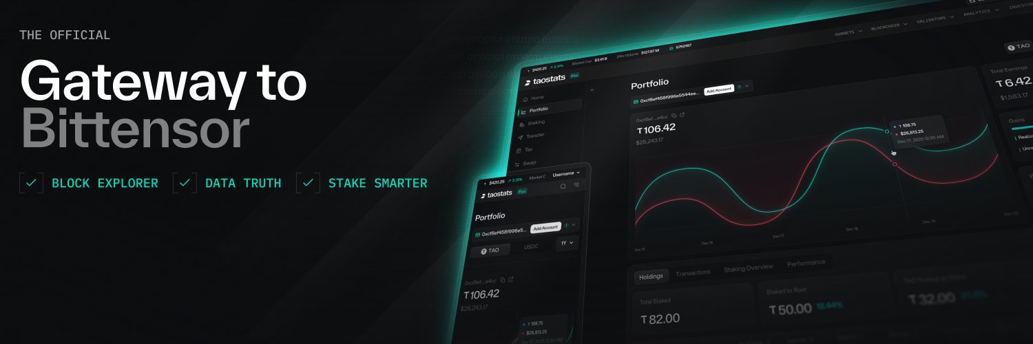 taostats τ's banner