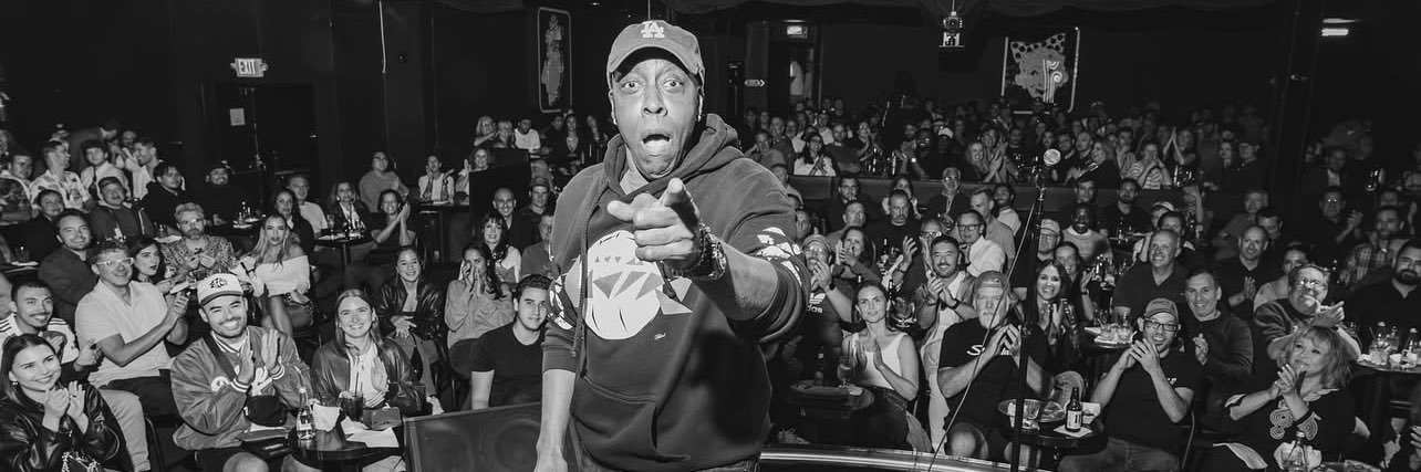 Arsenio Hall's banner