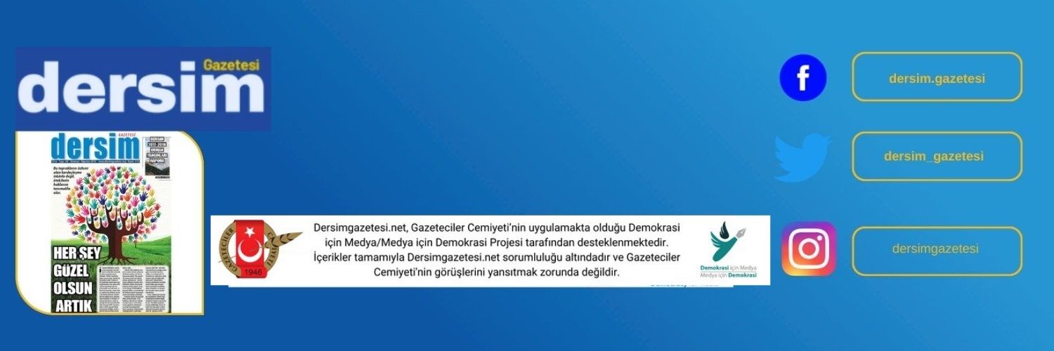 Dersim Gazetesi's banner